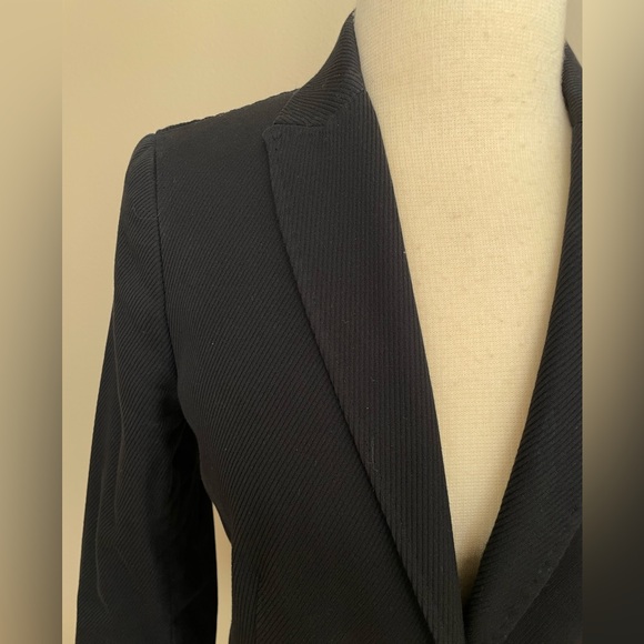 Massimo Dutti black blazer - size 8 US - Picture 3 of 12